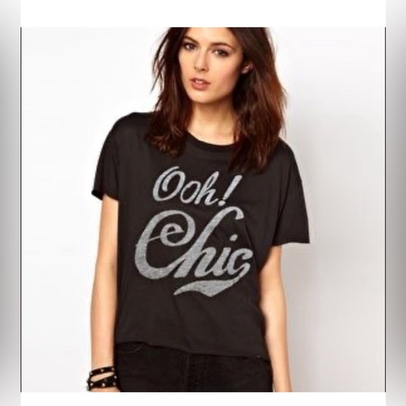 Zoe Karsenn Ooh Chic! Pink Tee - Picture 3 of 6